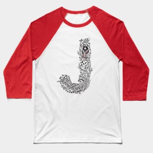 Letter J (Buu&Luu Alphabet) Baseball T-Shirt